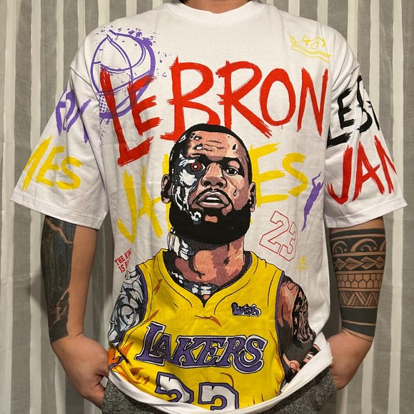 LEBRON JAMES SHIRT SIZE LARGE - Picture 2 of 6